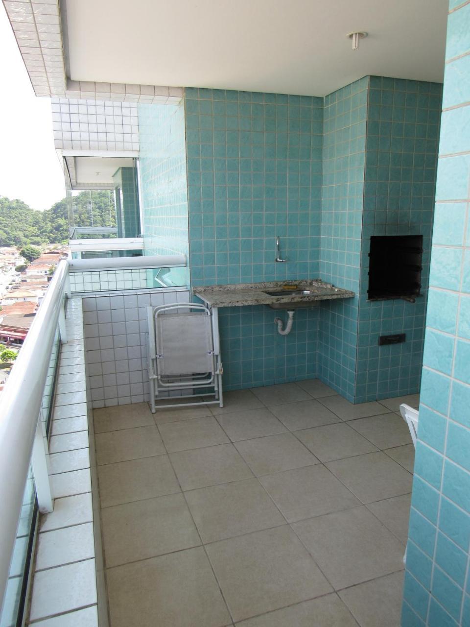 Apartamento No Canto Do Forte, Wi-Fi, Estacionamento Gratuito E Churrasqueira Praia Grande Dış mekan fotoğraf